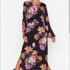 Nasty Gal open back maxi. Size 8 runs large